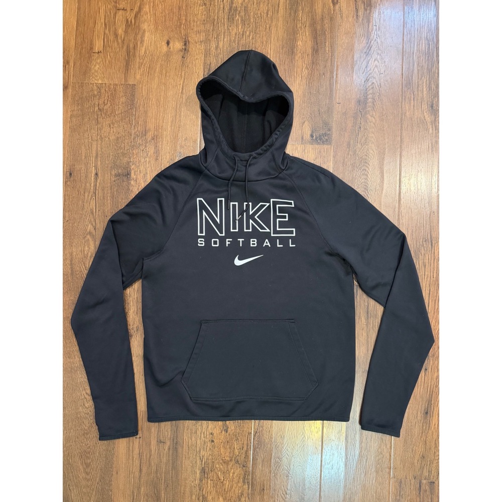 Nike Softball Therma-Fit Black Hoodie Womens sz Small